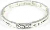 We Will be united bracelet