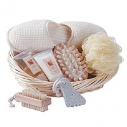 Bath Set/Slippers Basket
